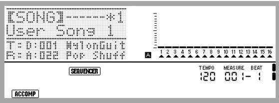 CALOR CTK-7200 - Pour arrêter l'enregistrement, appuyez sur le bouton l-16 (start/stop). - 1