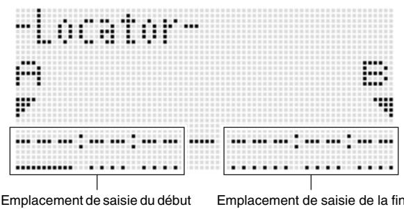 CALOR CTK-7200 - Pour lire une phrase précise de façon répétée - 1