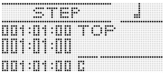 CALOR CTK-7200 - Appuyez sur le bouton C-14 (STEP) - 1