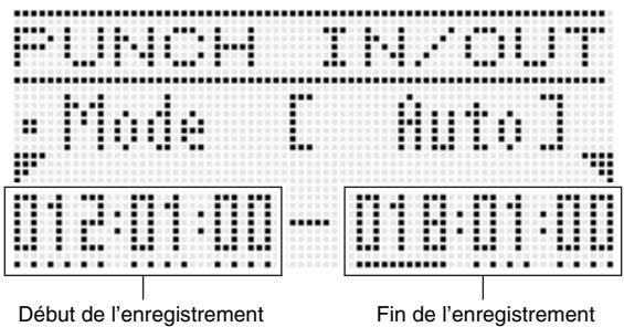 CALOR CTK-7200 - Utilisez le cadran ou les boutons r-14 (-, +) pour sélectionner « auto » pour le réglage de « mode - 2