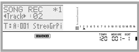 CALOR CTK-7200 - Appuyez sur le bouton c-3 (RECORD). - 2