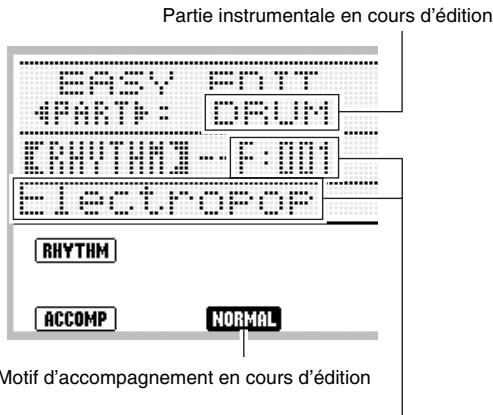 CALOR CTK-7200 - Pour éditer un rythme existant avec easy edit - 2