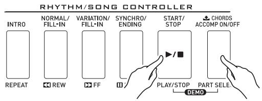 CALOR WK-6600 - Écoute des morceaux de démonstration - 1