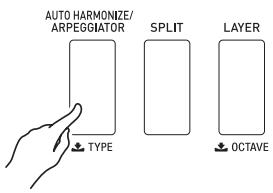CALOR WK-6600 - Exécution automatique de phrases arpégées (arpégiateur) - 1