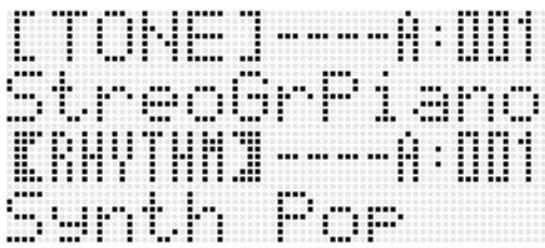 CALOR WK-6600 - Indication du paramètre actuellement sélectionné - 1