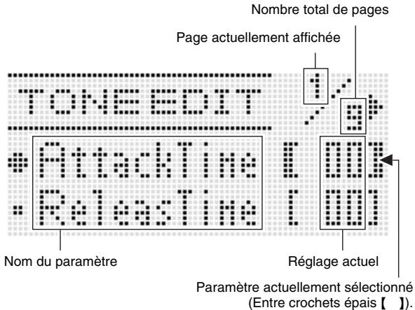 CALOR WK-6600 - Appuyez sur le bouton c-6 (TONE EDITOR) - 2
