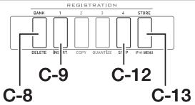 CALOR WK-6600 - Réglages des paramètres des sonorités - 4