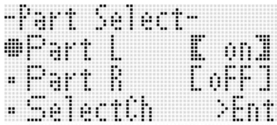 CALOR WK-6600 - Appuyez sur le bouton l-17 (PART SELECT) - 1