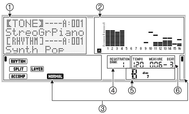 CALOR WK-6600 - Interprétation de l'affichage - 1