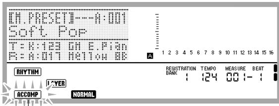 CALOR WK-6600 - Pour jouer un morceau à l'aide d'un préréglage musical - 2