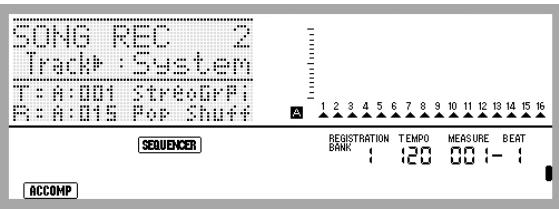 CALOR WK-6600 - Utilisez les boutons r-17 (<, >) pour sélectionner la piste système. - 1