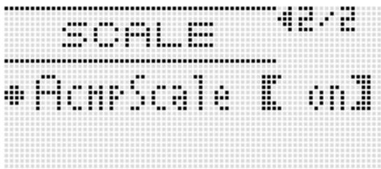 CALOR WK-6600 - Application ou non des réglages de gamme actuels à l'accompagnement automatique (gamage de l'accompagnement) - 1