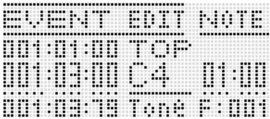 CALOR WK-6600 - Pour éditer un événement - 1