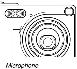 CASIO CAMERA PJ MULTIFONCTIONS - ■ Précautions concernant l'enregistrement de la voix - 1