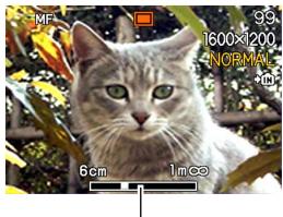 CASIO CAMERA PJ MULTIFONCTIONS - Utilisation du mode de mise au point manuelle - 2