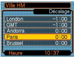 CASIO CAMERA PJ MULTIFONCTIONS - Régler les paramètres de l'heure mondiale - 2
