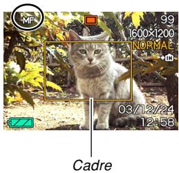 CASIO CAMERA PJ MULTIFONCTIONS - Utilisation du mode de mise au point manuelle - 1