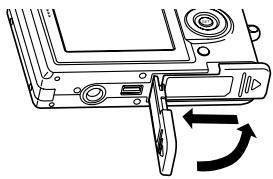CASIO CAMERA PJ MULTIFONCTIONS - Insérer la batterie - 3