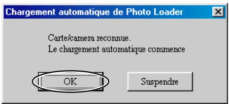 CASIO PHOTO LOADER 2.1 - Cliquer le bouton [OK] pour commencer le chargement automatique. - 1