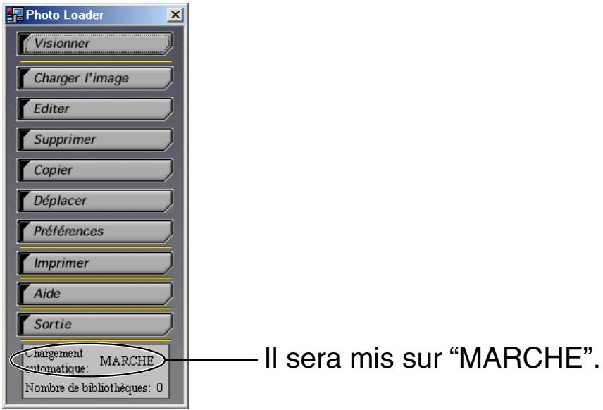 CASIO PHOTO LOADER 2.1 - Redémarrez Photo Loader en cliquant [Sortie] (la relance n'est pas nécessaire à moins que le paramétrage ait été modifié). - 1