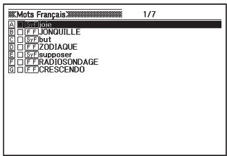 CASIO EW-F3000V - Cochee d'une entree de favoris - 1