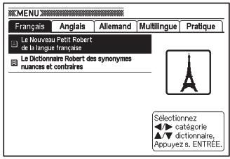 CASIO EW-F3000V - Lorsque la langue souhaitée a été sélectionnée, appuyez sur ENTREE. - 1