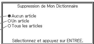 CASIO EW-F3000V - Pour supprimer une entrée de “mon dictionnaire - 2