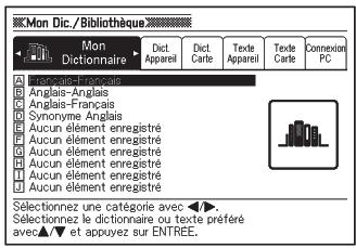 CASIO EW-F3000V - Pour accéder à une entrée consignée dans “mon dictionnaire - 1