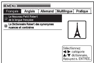 CASIO EW-F3000V - Pour ajouter une entrée à “mon dictionnaire - 1