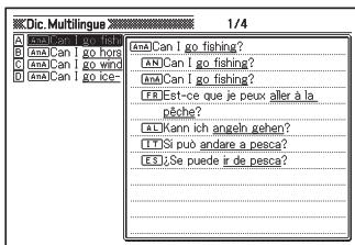 CASIO EW-F3000V - Recherche de locutions par catégorie (recherche locutions) - 5