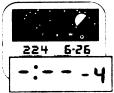 CASIO 832 - UTILISATION DU MODE DE PERIODE LUNAIRE - 3