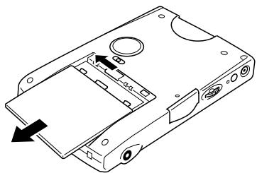 CASIO CASSIOPEIA E-200F - Remplacement de la batterie - 1