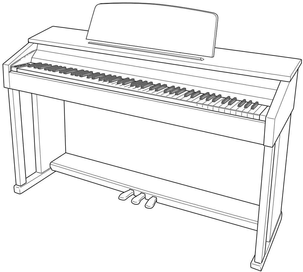 CASIO CELVIANO AP 420 - Consignes de sécurité - 1