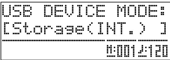 CASIO CELVIANO AP 620 - Tout en tenant le bouton (FUNCTION) enfoncé, appuyez sur le bouton (USB DEVICE mode). - 1