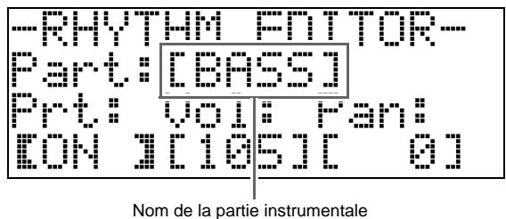 CASIO CELVIANO AP 620 - Utilisez les boutons de parties instrumentales (20 à 27) pour sélectionner la partie (batterie, basse, etc.) que vous pouvez modifier. - 2
