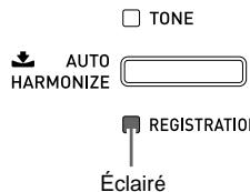CASIO CELVIANO AP 620 - Rappel d'une configuration - 1