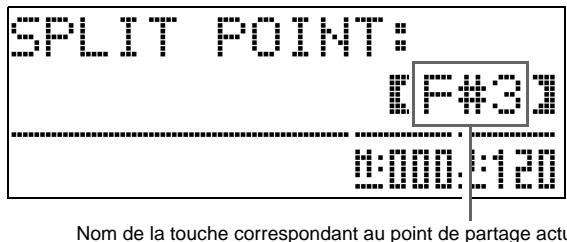 CASIO CELVIANO AP 620 - Déplacement du point de partage du clavier - 2