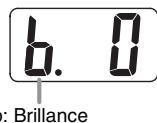 CASIO PX-320 - Ajuster la brillance d'une sonorité - 1