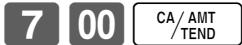 CASIO QT-6000 - Reduction for subtotal - 4