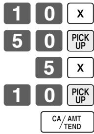 CASIO QT-6000 - (by optional remote printer) - 1