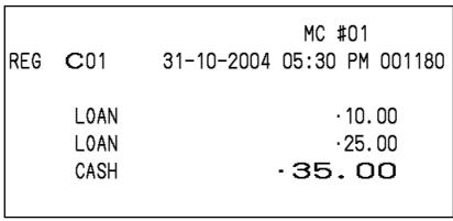 CASIO QT-6000 - (by optional remote printer) - 2