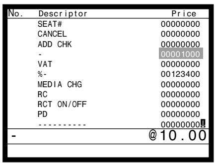 CASIO QT-6000 - Programming discount rate and reduction amount - 4