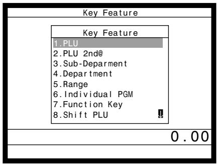 CASIO QT-6000 - Flat-PLU department link/tax status/listing capacity programming procedure - 2