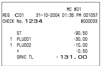 CASIO QT-6000 - (by optional remote printer) - 2