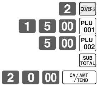 CASIO QT-6000 - (by optional remote printer) - 1