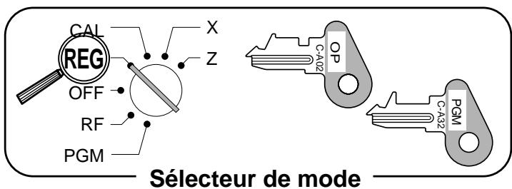 CASIO TE-100 - Enregistrement des touches de rayon - 1