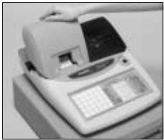 CASIO TK-T200 - Pour remplacer le rouleau de papier du journal - 1