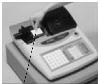 CASIO TK-T200 - Installer les trois piles de sauvegarde. - 2