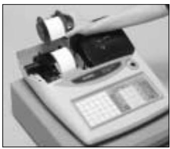 CASIO TK-T200 - Pour remplacer le rouleau de papier du journal - 4