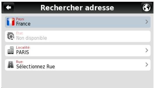 MAPPY ITI S436 - Saisir une adresse - 1